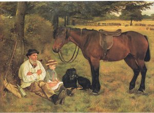 Resting by William Edward Millner